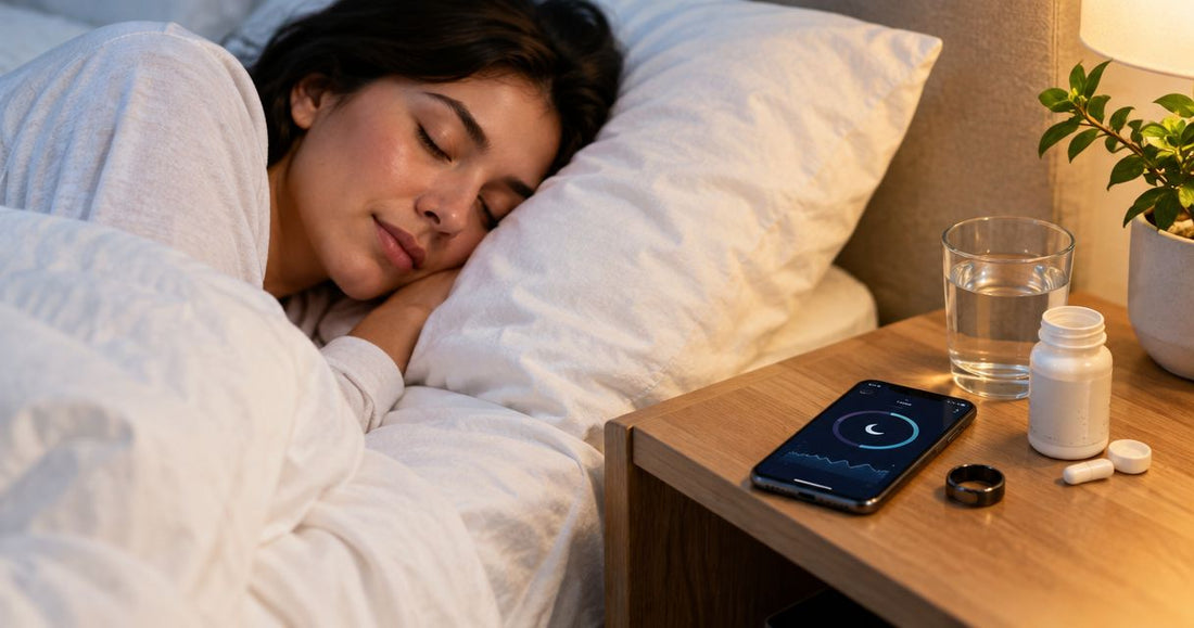 Track magnesium's effect on your sleep score with Oura