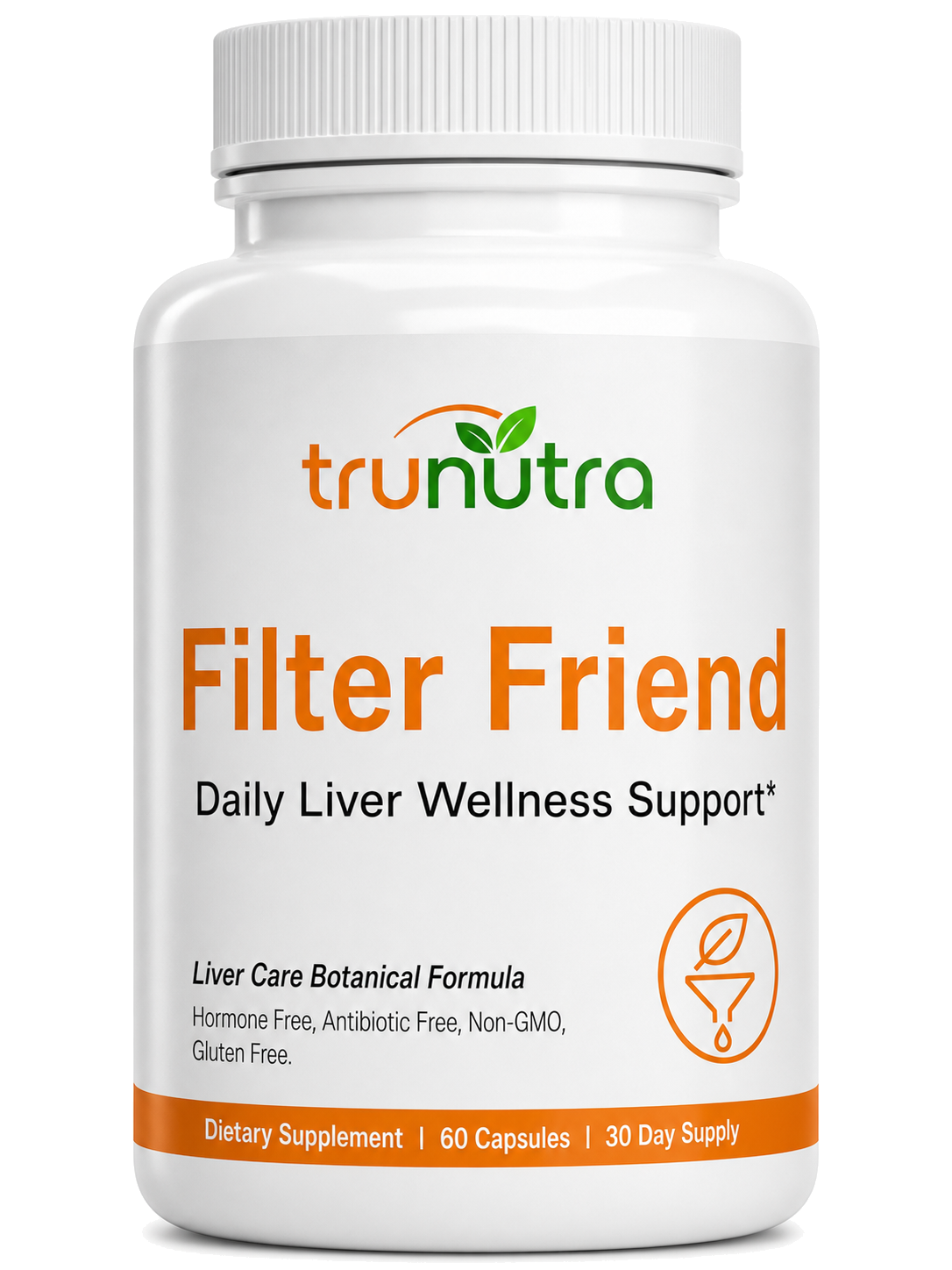 TruNutra Filter Friend bottle front