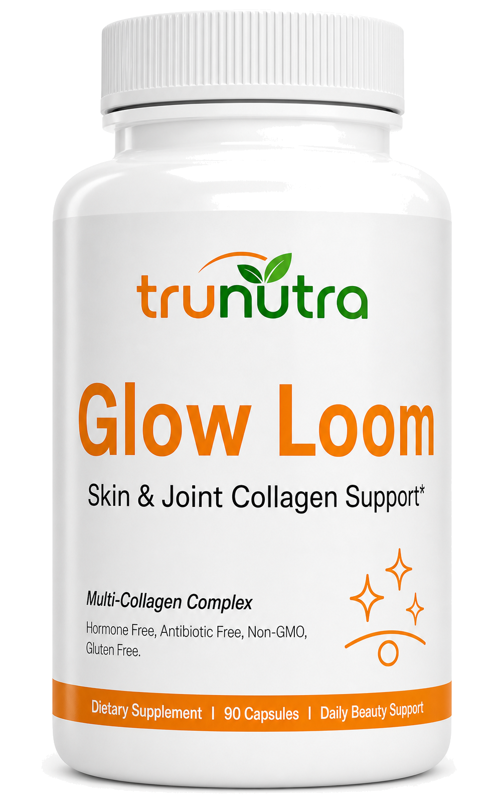 TruNutra Glow Loom bottle front