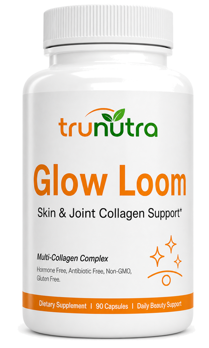 TruNutra Glow Loom bottle front