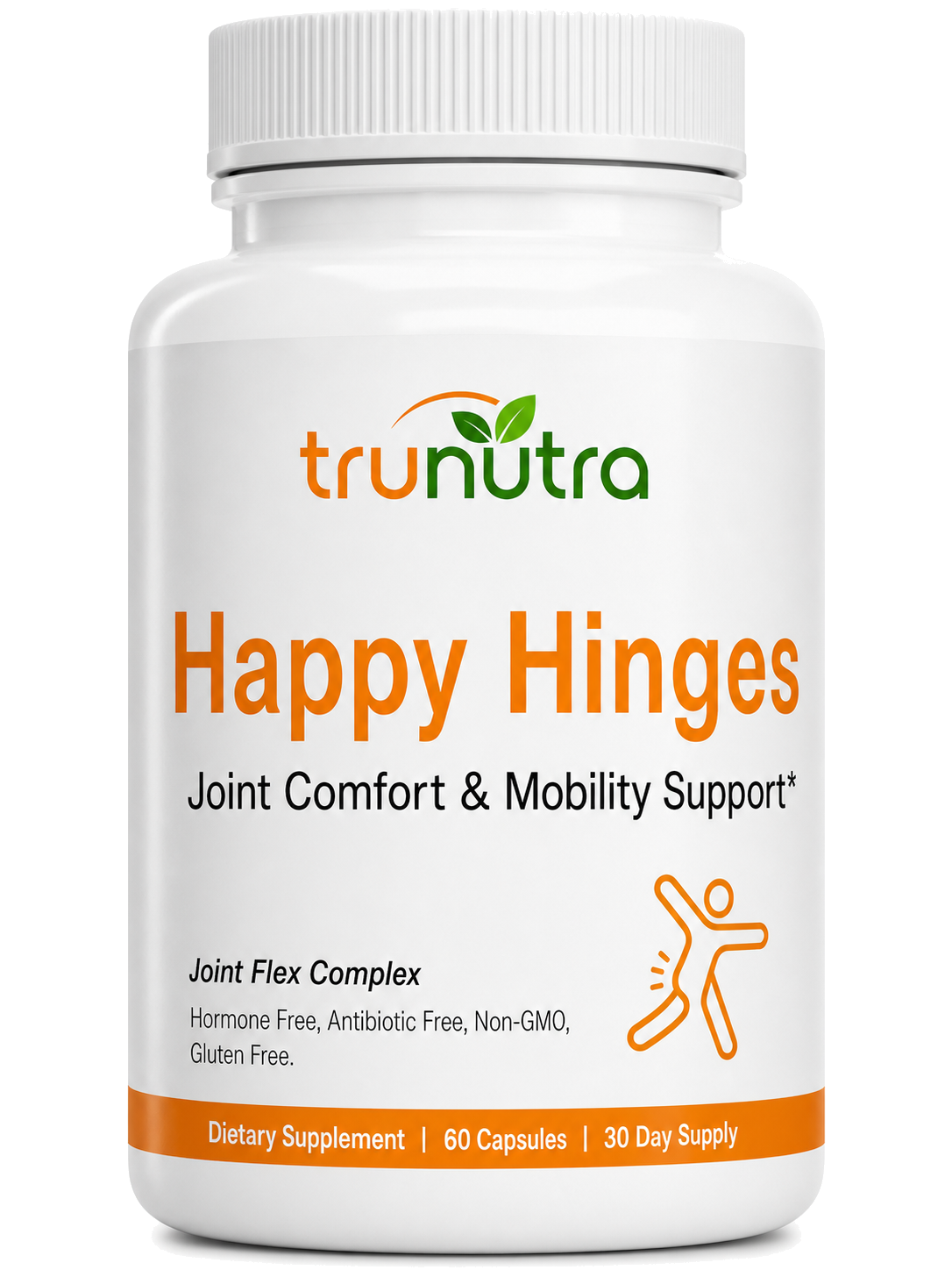 TruNutra Happy Hinges bottle front