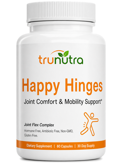 TruNutra Happy Hinges bottle front