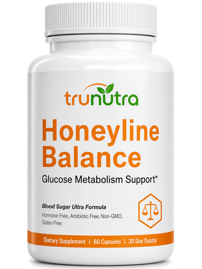 TruNutra Honeyline Balance bottle front